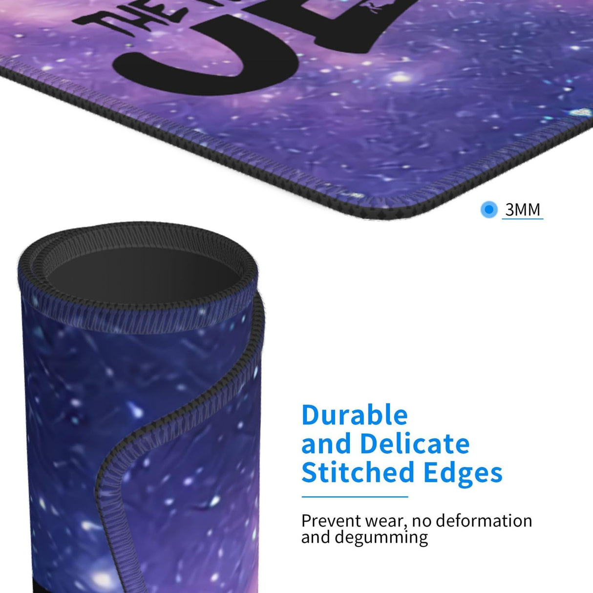 Jesus The Way, Truth, Life Mouse Pad Waterproof Mousepads for Laptop Desktop Computer,Size 8.6 X 7 Inch