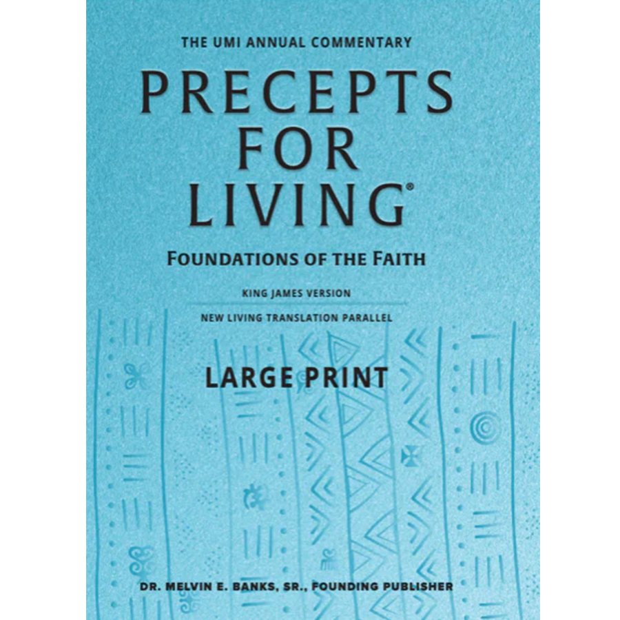Precepts for Living®: Foundations of the Faith Large Print (2025-2026)