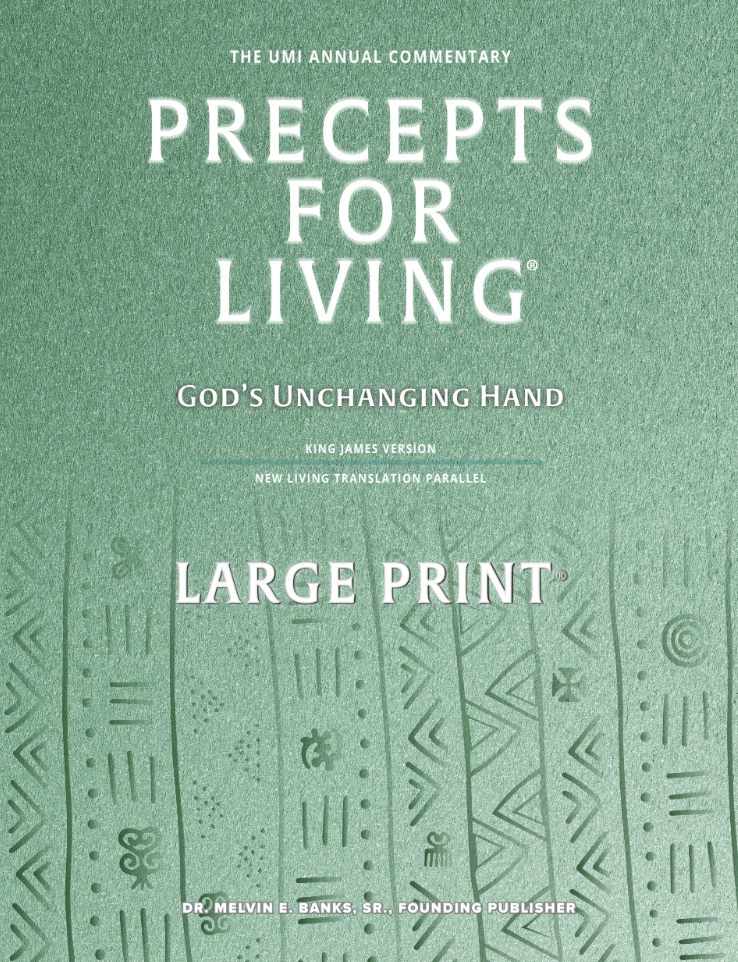 Precepts For Living®: God's Unchanging Hand (Large Print) (2026-2027