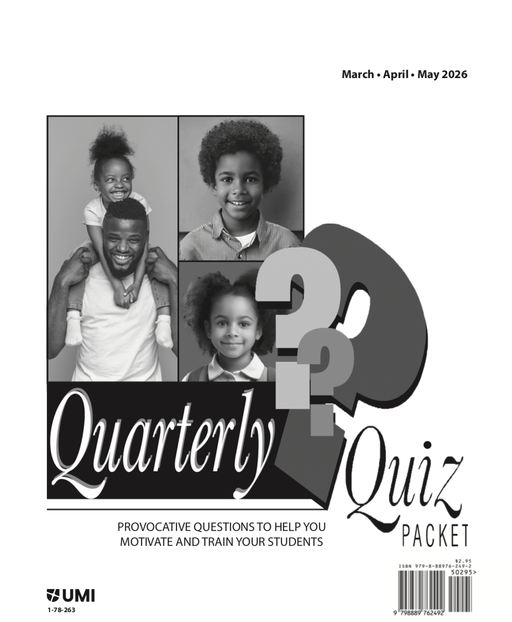 Quarterly Quiz March April May 2026