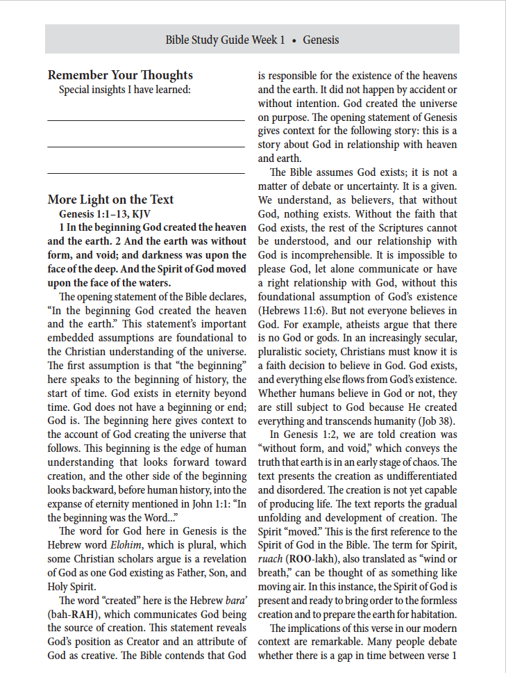 Precepts for Living®: Foundations of the Faith Annual Commentary (2025-2026)