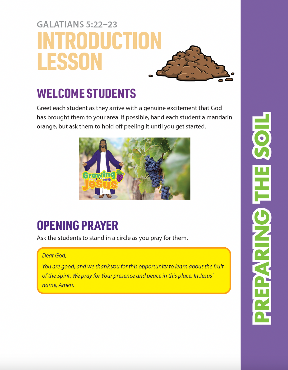 Growing With Jesus Children's Teacher Book (Physical Book)