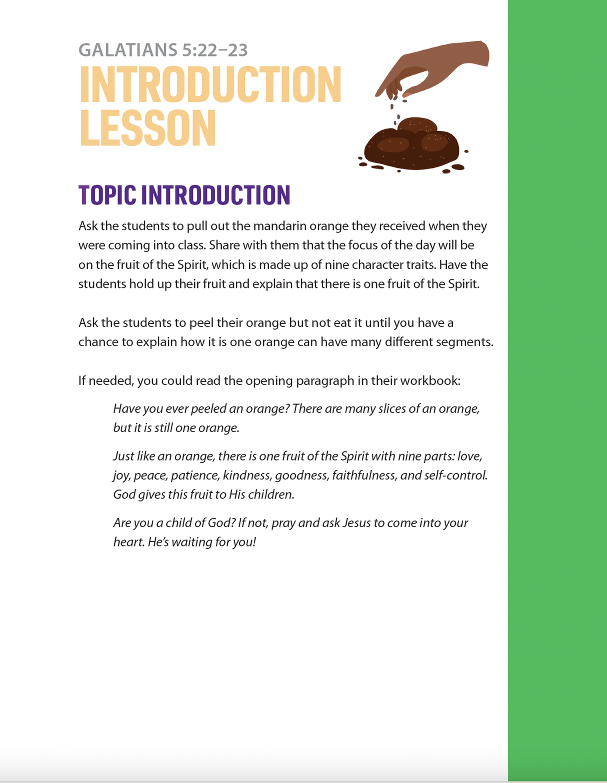 Growing With Jesus Children's Teacher Book (Physical Book)