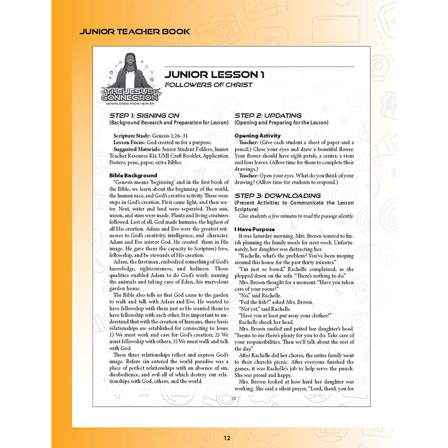The Jesus Connection – Junior Teacher’s Guide
