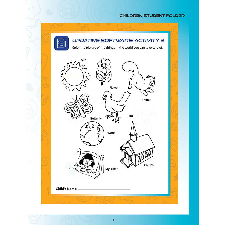 The Jesus Connection –  Children Student Folders