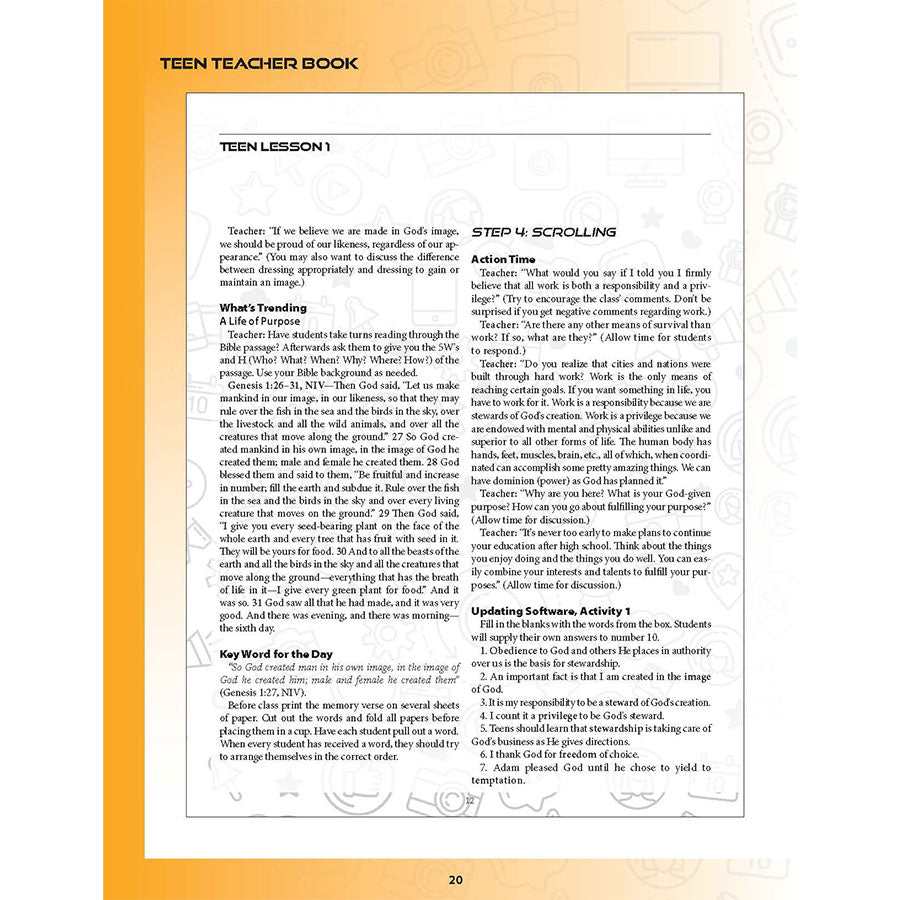 The Jesus Connection – Teen Teacher Guide