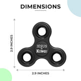 Fidget Spinner Christian Kids Gift (4) / Proverbs18:10 Products/Fun Present/Easter Gift Idea/Religous Kid Gift/Sunday School Prize/Gift/Church Gift/Jesus is King