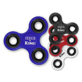 Fidget Spinner Christian Kids Gift (4) / Proverbs18:10 Products/Fun Present/Easter Gift Idea/Religous Kid Gift/Sunday School Prize/Gift/Church Gift/Jesus is King