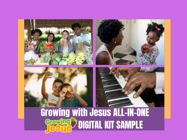 Growing With Jesus All-In-One Digital Kit Sample