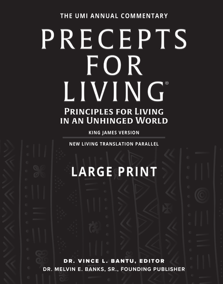 Precepts for Living®:  Principles for Living in an Unhinged World Large Print & Precepts Digital Combo