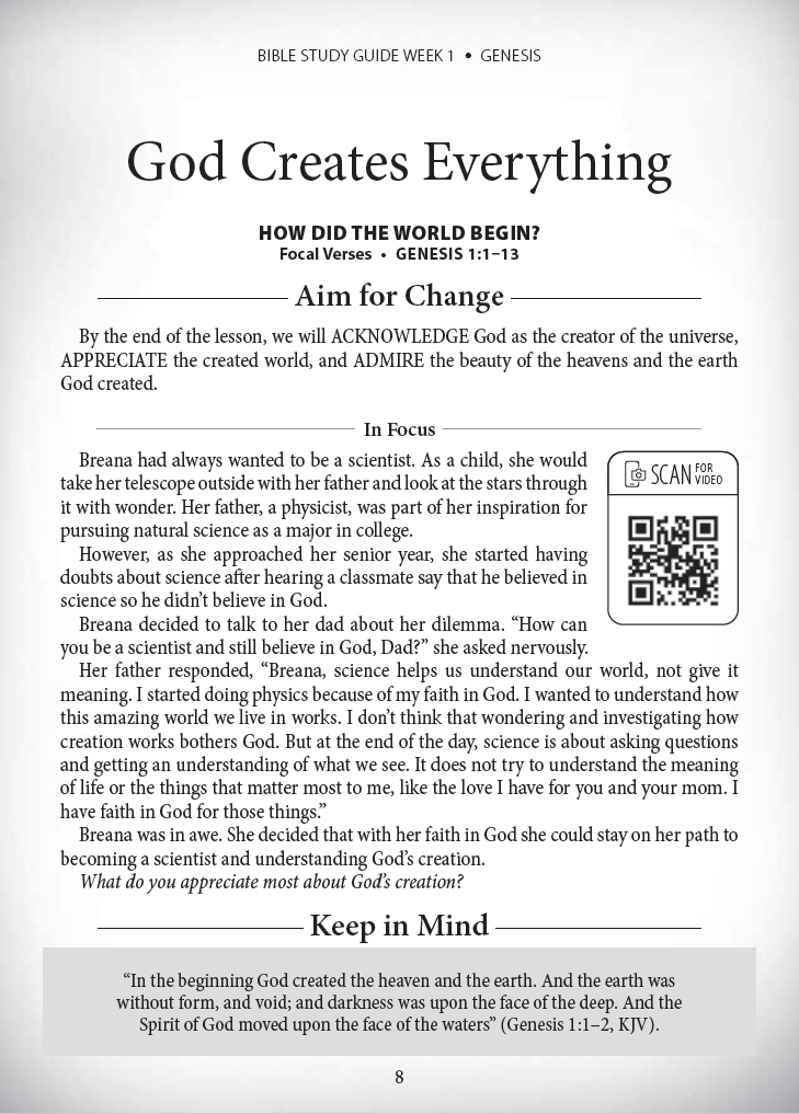 Precepts for Living®: Foundations of the Faith Large Print (2025-2026)