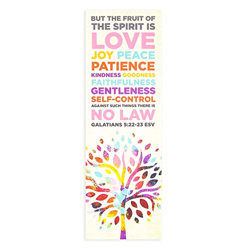 The Fruit of The Spirit Bookmarks, 2 x 6 inches, 25 Bookmarks