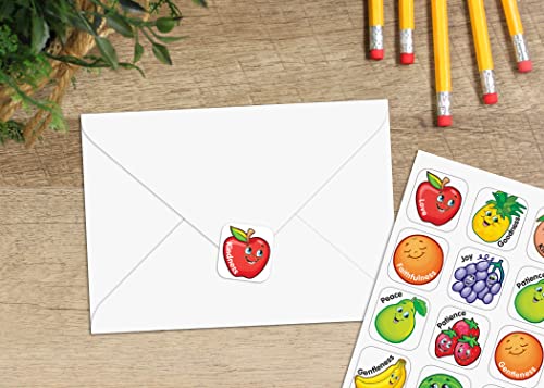 Teacher Created Resources Fruit of the Spirit Stickers, Multi Color (7041)