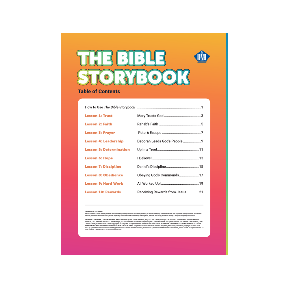 Bible Storybook VBS 2021